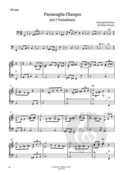 Passacaglia Changes EG 369 von Christoph Brückner 