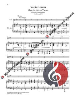 Variationen op. 10 über ein eigenes Thema von Joseph Joachim 