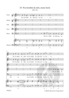 Was betrübst du dich, meine Seele SWV 335 von Heinrich Schütz (Download) 