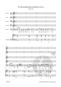 Quemadmodum desiderat cervus SWV 336 von Heinrich Schütz (Download) 