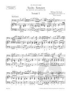 6 Sonaten für Violoncello und Basso continuo op. 13 von Willem de Fesch (Download) 