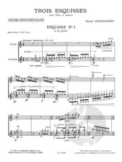 3 esquisses von Benoît Schlosberg 