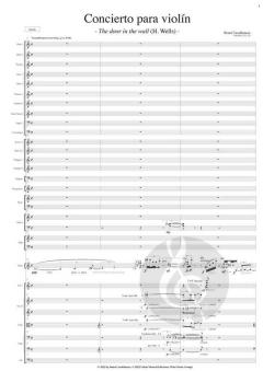 Concierto para Violín von Benet Casablancas 