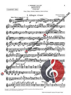 Sextet von Francis Poulenc 