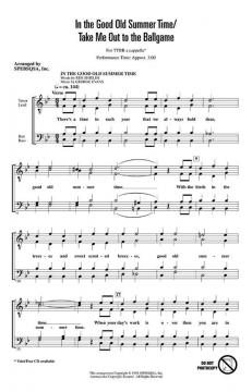 In The Good Old Summer Time/ Take Me Out To The Ballgame (Albert von Tilzer) 