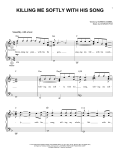 Killing Me Softly With His Song von Roberta Flack (Download) 