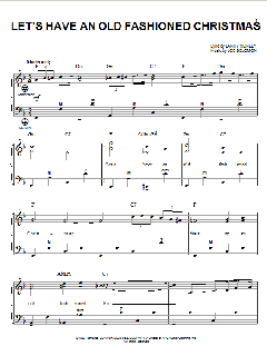 Let's Have An Old Fashioned Christmas von Larry Conley (Download) 