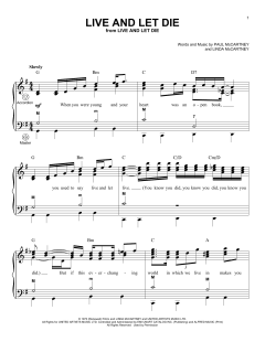 Live And Let Die von Wings (Download) 