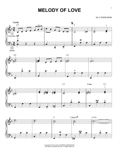 Melody Of Love von Billy Vaughn (Download) 