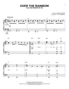 Over The Rainbow von Judy Garland (Download) 