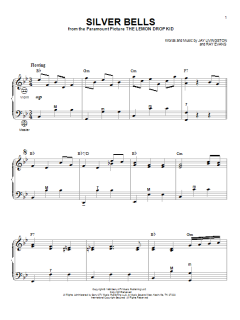 Silver Bells von Jay Livingston (Download) 