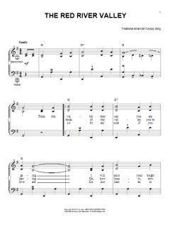 The Red River Valley von Gary Meisner (Download) 