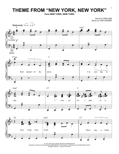 Theme From "New York, New York" von Frank Sinatra (Download) 