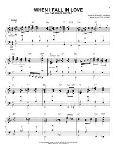 When I Fall In Love von Victor Young (Download) 