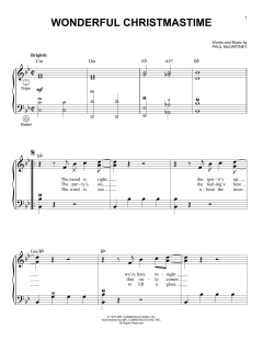 Wonderful Christmastime von Paul McCartney (Download) 