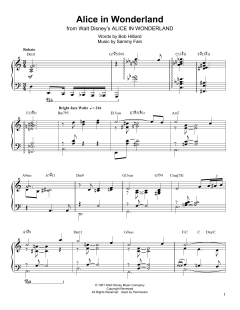 Alice In Wonderland von Bill Evans (Download) 