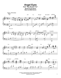 Angel Eyes von Earl Brent (Download) 