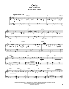 Celia von Bud Powell (Download) 