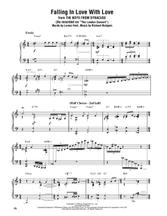 Falling In Love With Love von Lorenz Hart (Download) 