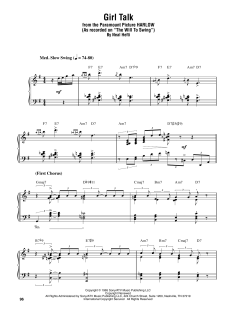 Girl Talk von Neal Hefti (Download) 