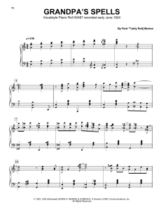 Grandpa's Spells von Jelly Roll Morton (Download) 
