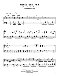 Honky Tonk Train von Meade Lewis (Download) 