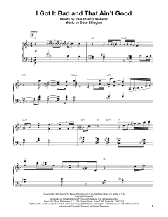 I Got It Bad And That Ain't Good von Oscar Peterson (Download) 