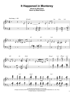 It Happened In Monterey von Billy Rose (Download) 