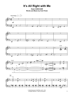 It's All Right With Me von Cole Porter (Download) 
