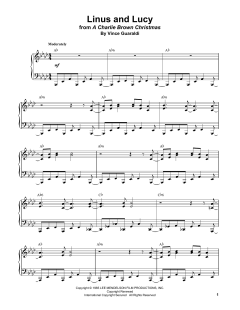 Linus And Lucy von Vince Guaraldi (Download) 