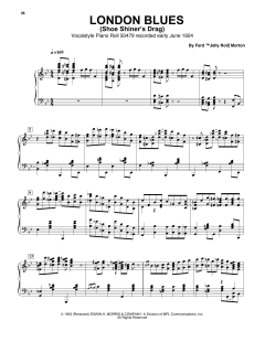 London Blues von Jelly Roll Morton (Download) 