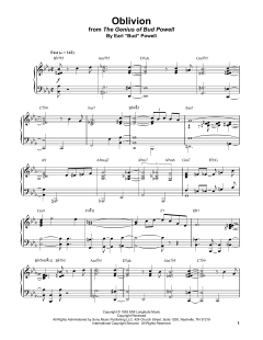 Oblivion von Bud Powell (Download) 