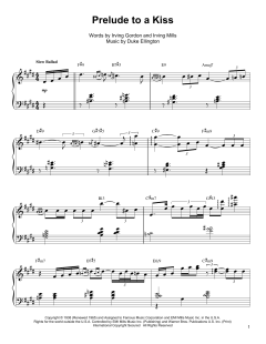 Prelude To A Kiss von Duke Ellington (Download) 