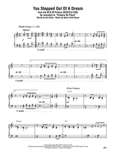 You Stepped Out Of A Dream von Oscar Peterson (Download) 