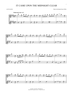 It Came Upon The Midnight Clear von Edmund Hamilton Sears (Download) 