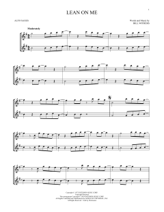 Lean On Me von Bill Withers (Download) 