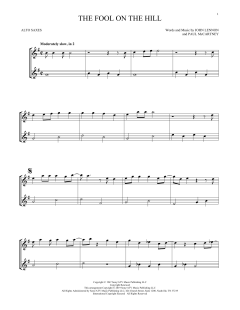 The Fool On The Hill von The Beatles (Download) 