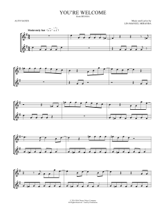 You're Welcome von Lin-Manuel Miranda (Download) 