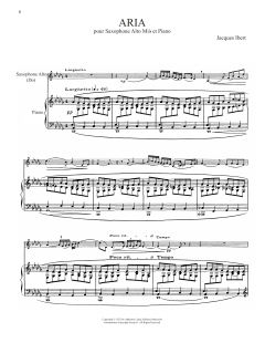 Aria von Jacques Ibert (Download) 