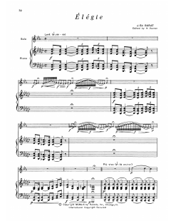 Elegie von J. Ed. Barat (Download) 