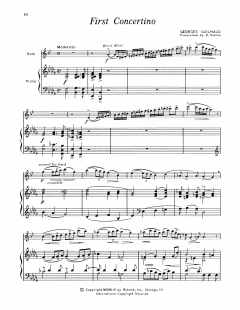 First Concertino von Georges Guilhaud (Download) 