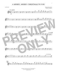 A Merry, Merry Christmas To You von Johnny Marks (Download) 