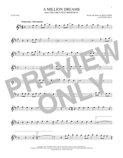 A Million Dreams von Benj Pasek (Download) 
