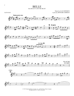 Belle von Alan Menken (Download) 
