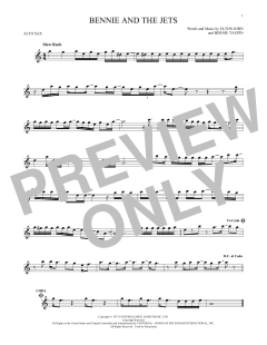 Bennie And The Jets von Elton John (Download) 