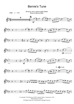 Bernie's Tune von Bernie Miller (Download) 