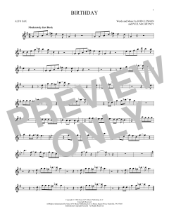 Birthday von The Beatles (Download) 