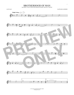 Brotherhood Of Man von Frank Loesser (Download) 
