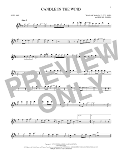 Candle In The Wind von Elton John (Download) 