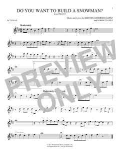 Do You Want To Build A Snowman? von Robert Lopez (Download) 